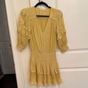 Ramy Brook Elegant Yellow Dress